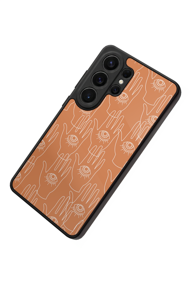 Samsung Galaxy S26 Ultra Uyumlu Line Art Tasarımlı Glossy Premium Kılıf