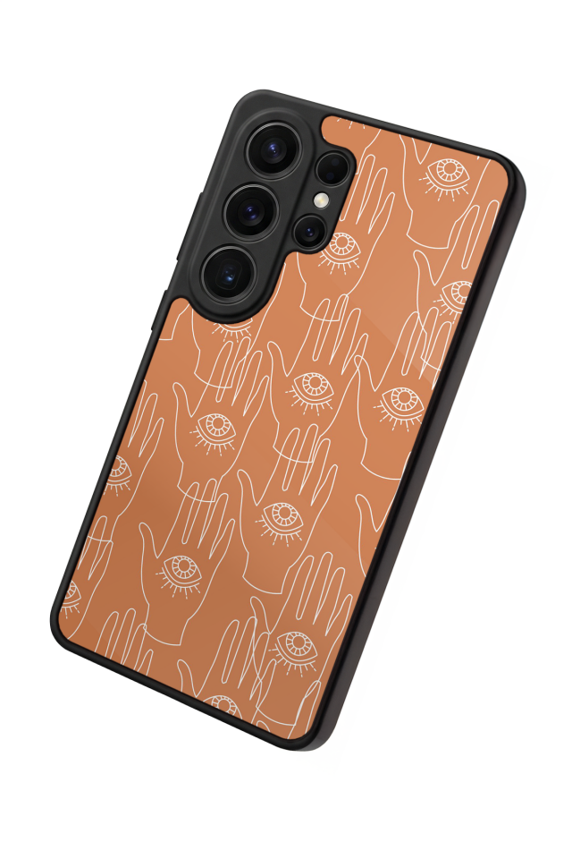 Samsung Galaxy S26 Ultra Uyumlu Line Art Tasarımlı Glossy Premium Kılıf