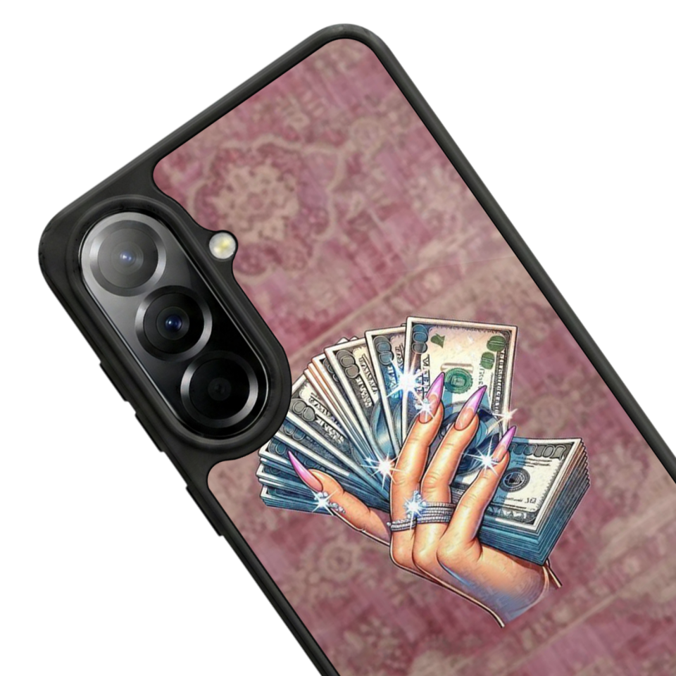 Samsung Galaxy A57 Uyumlu Money Para Tasarımlı Glossy Premium Kılıf