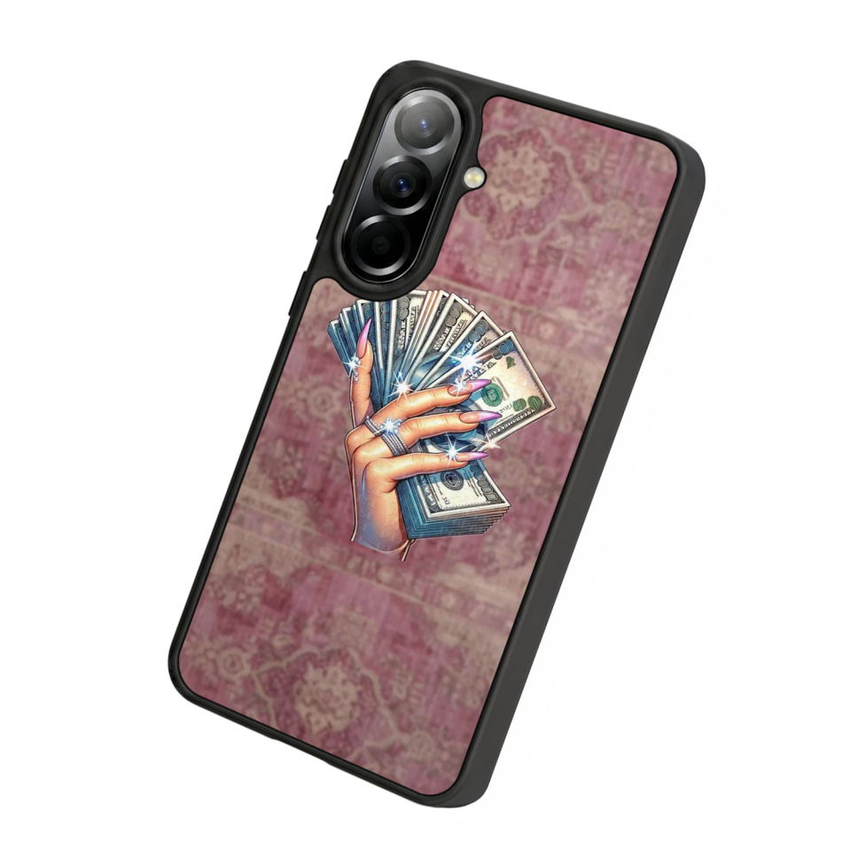 Samsung Galaxy A57 Uyumlu Money Para Tasarımlı Glossy Premium Kılıf
