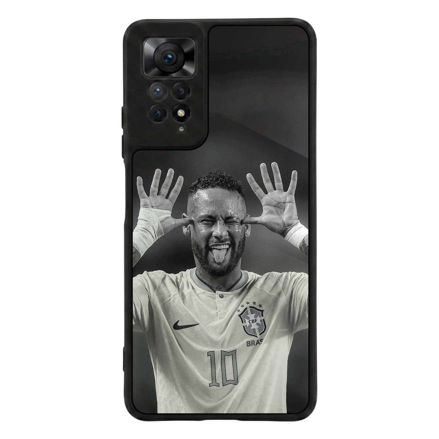 Xiaomi Redmi Note 12 Pro Uyumlu Neymar Tasarımlı Glossy Premium Kılıf