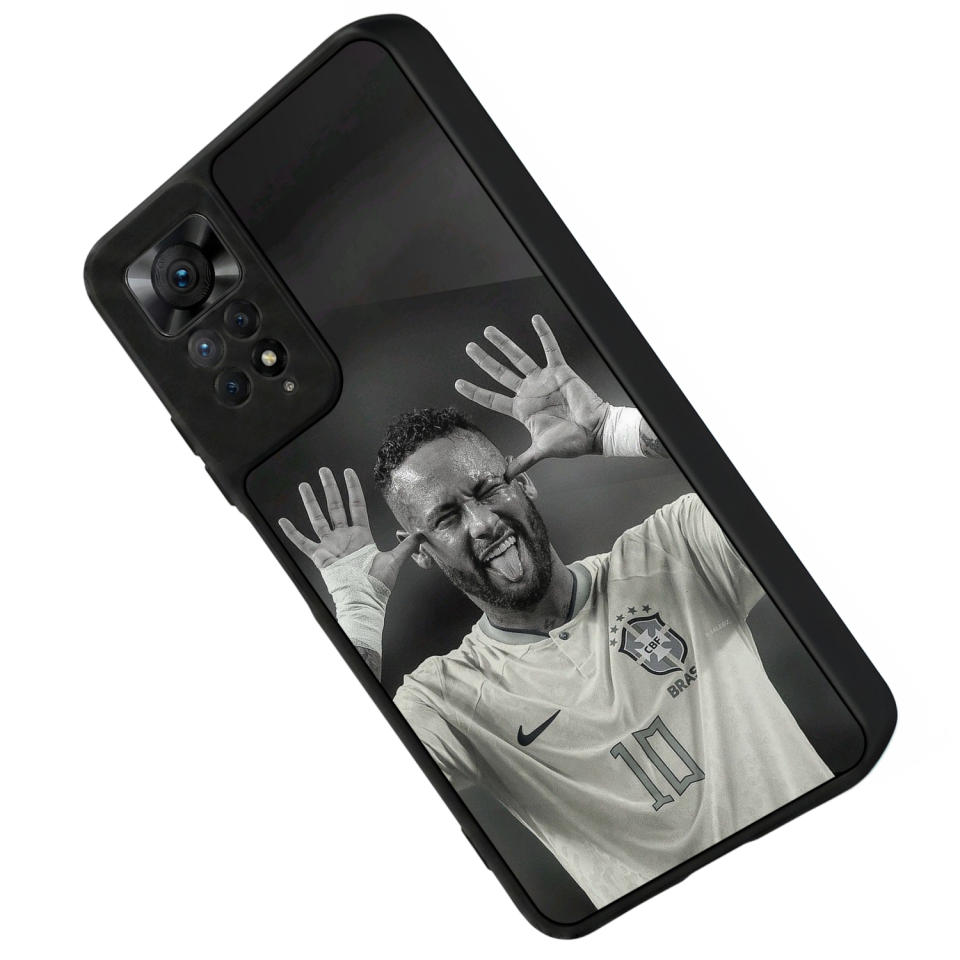 Xiaomi Redmi Note 12 Pro Uyumlu Neymar Tasarımlı Glossy Premium Kılıf