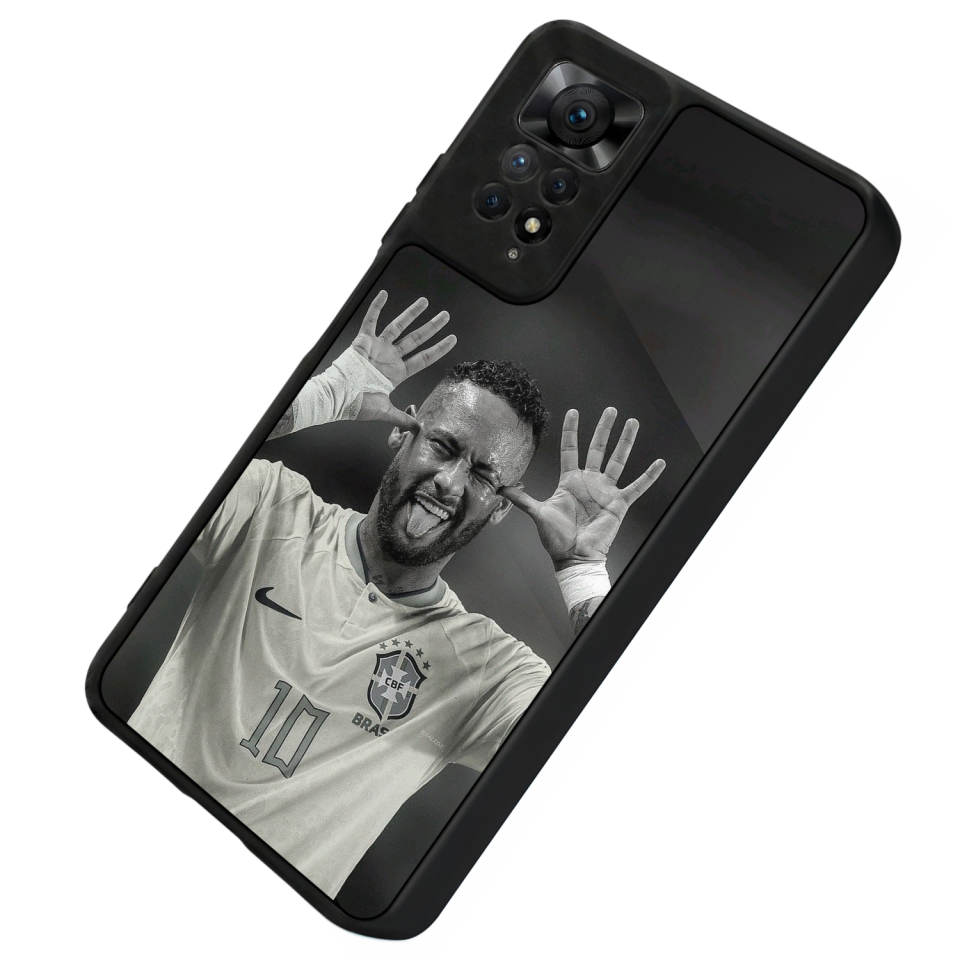 Xiaomi Redmi Note 12 Pro Uyumlu Neymar Tasarımlı Glossy Premium Kılıf