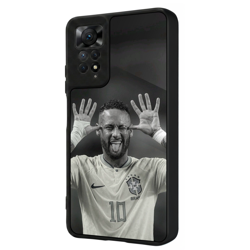 Xiaomi Redmi Note 12 Pro Uyumlu Neymar Tasarımlı Glossy Premium Kılıf