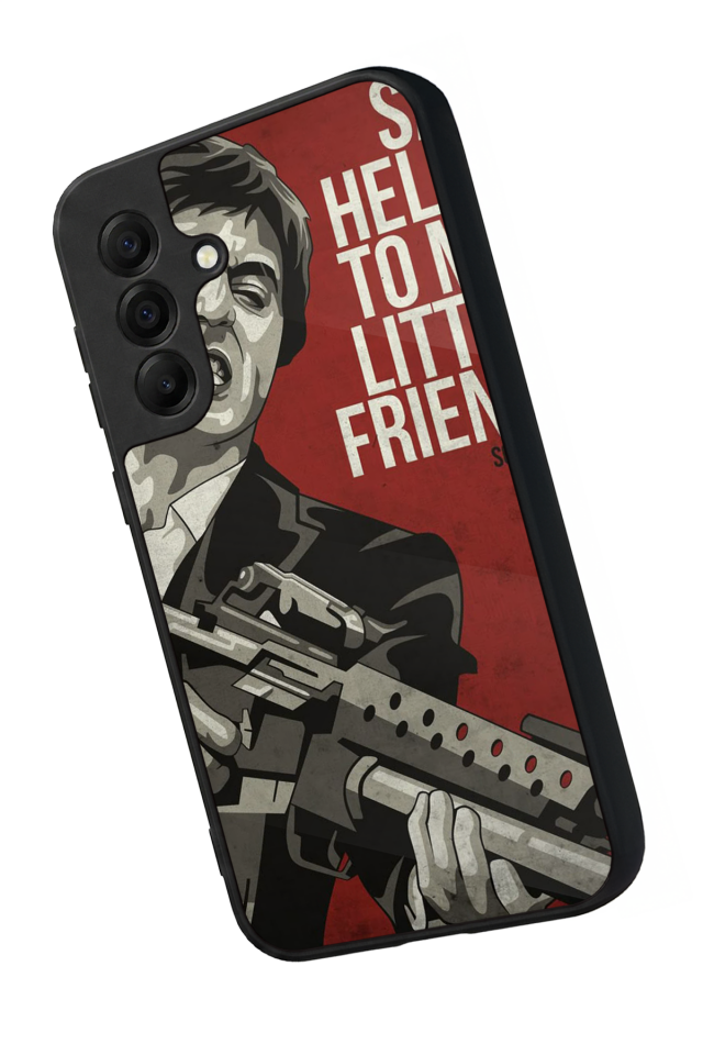 Samsung Galaxy A17 Uyumlu Scarface Tasarımlı Glossy Premium Kılıf
