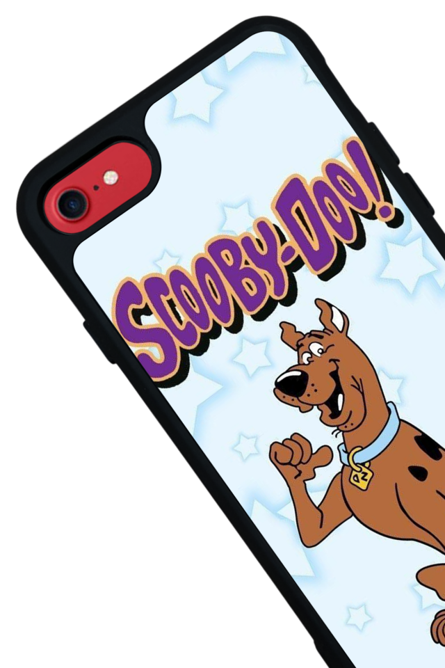 iPhone SE Uyumlu Scooby Doo Tasarımlı Glossy Premium Kılıf