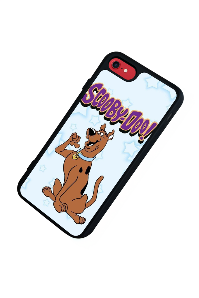 iPhone SE Uyumlu Scooby Doo Tasarımlı Glossy Premium Kılıf