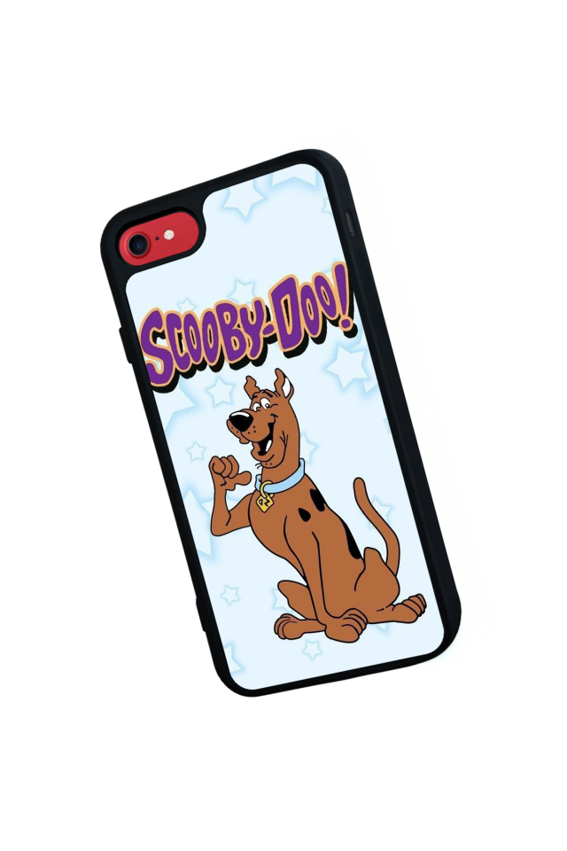 iPhone SE Uyumlu Scooby Doo Tasarımlı Glossy Premium Kılıf