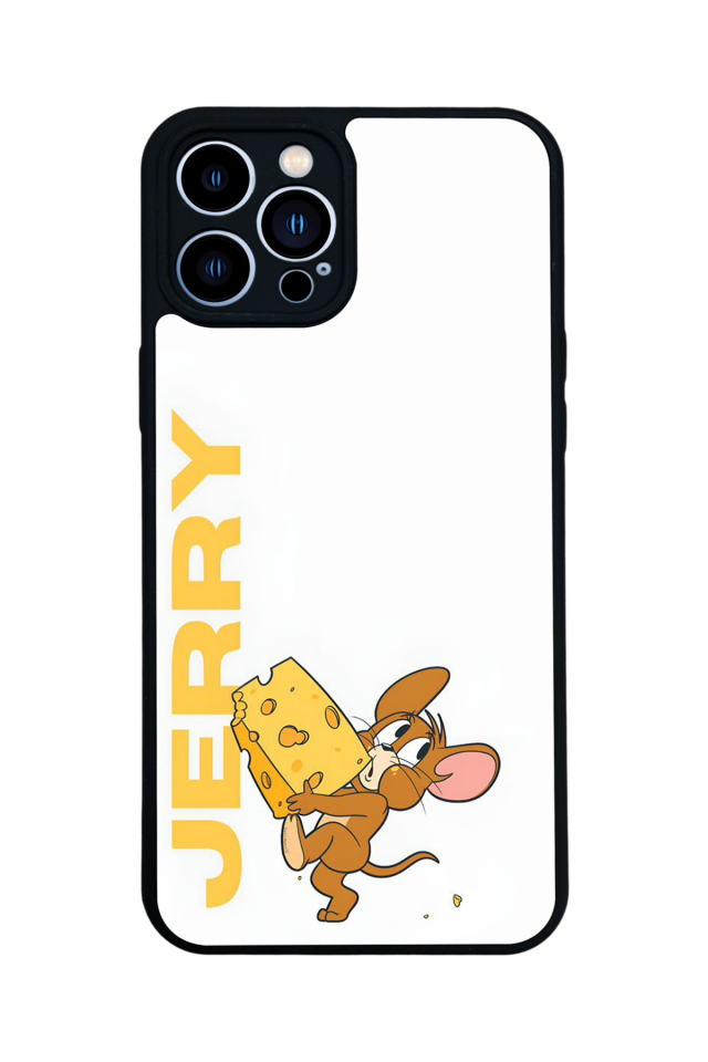 iPhone 13 Pro Max Uyumlu Tom And Jerry Tasarımlı Glossy Premium Kılıf