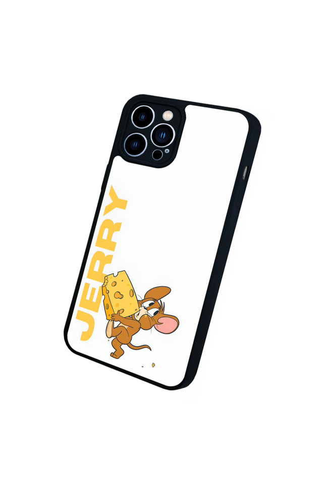 iPhone 13 Pro Max Uyumlu Tom And Jerry Tasarımlı Glossy Premium Kılıf