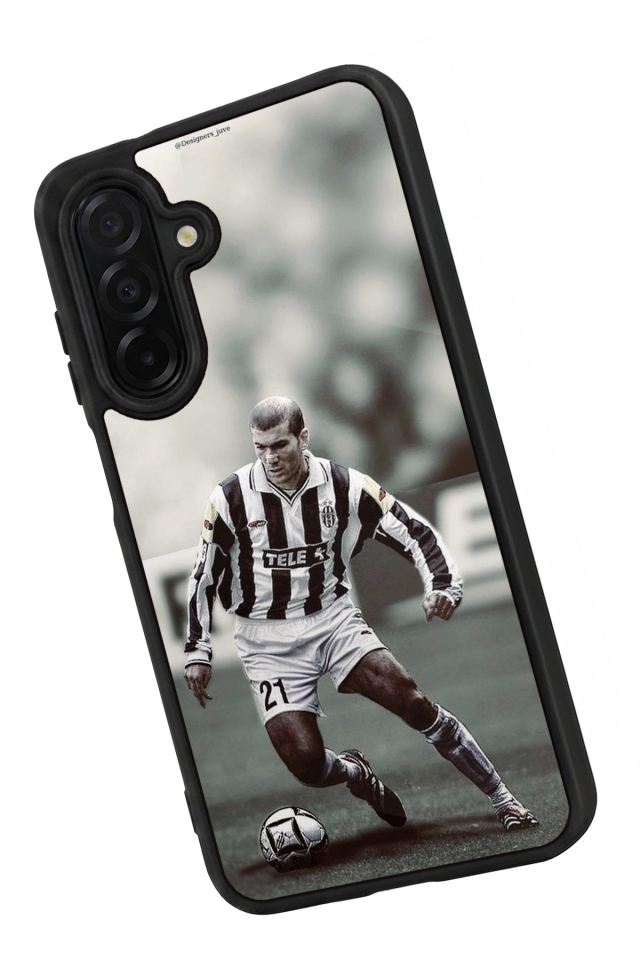 Samsung Galaxy A26 Uyumlu Zidane Tasarımlı Glossy Premium Kılıf