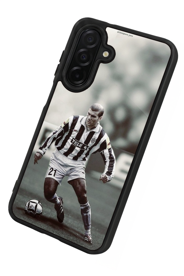 Samsung Galaxy A26 Uyumlu Zidane Tasarımlı Glossy Premium Kılıf