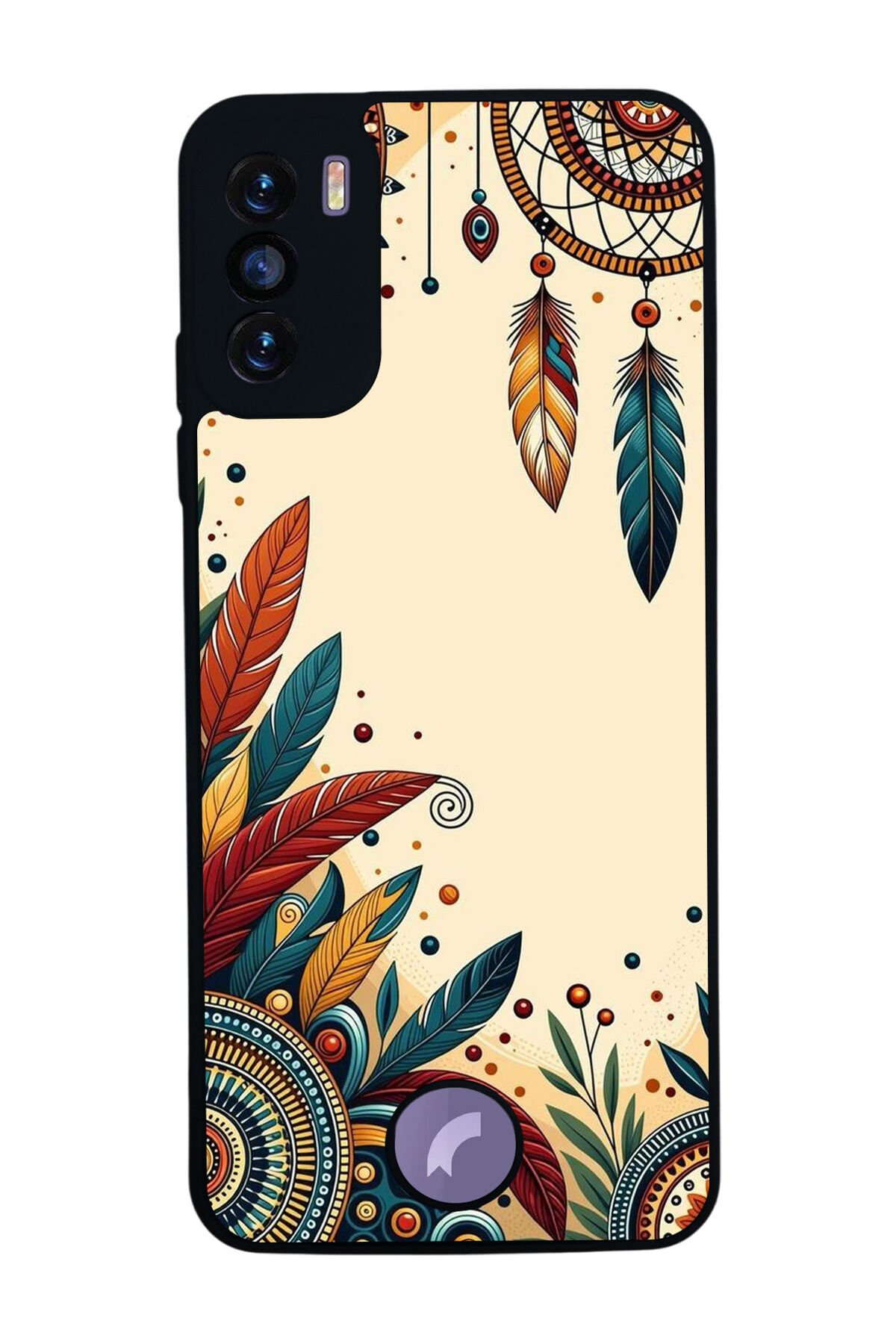 Reeder S19 Max Pro S Uyumlu Mandala Tasarımlı Glossy Premium Kılıf