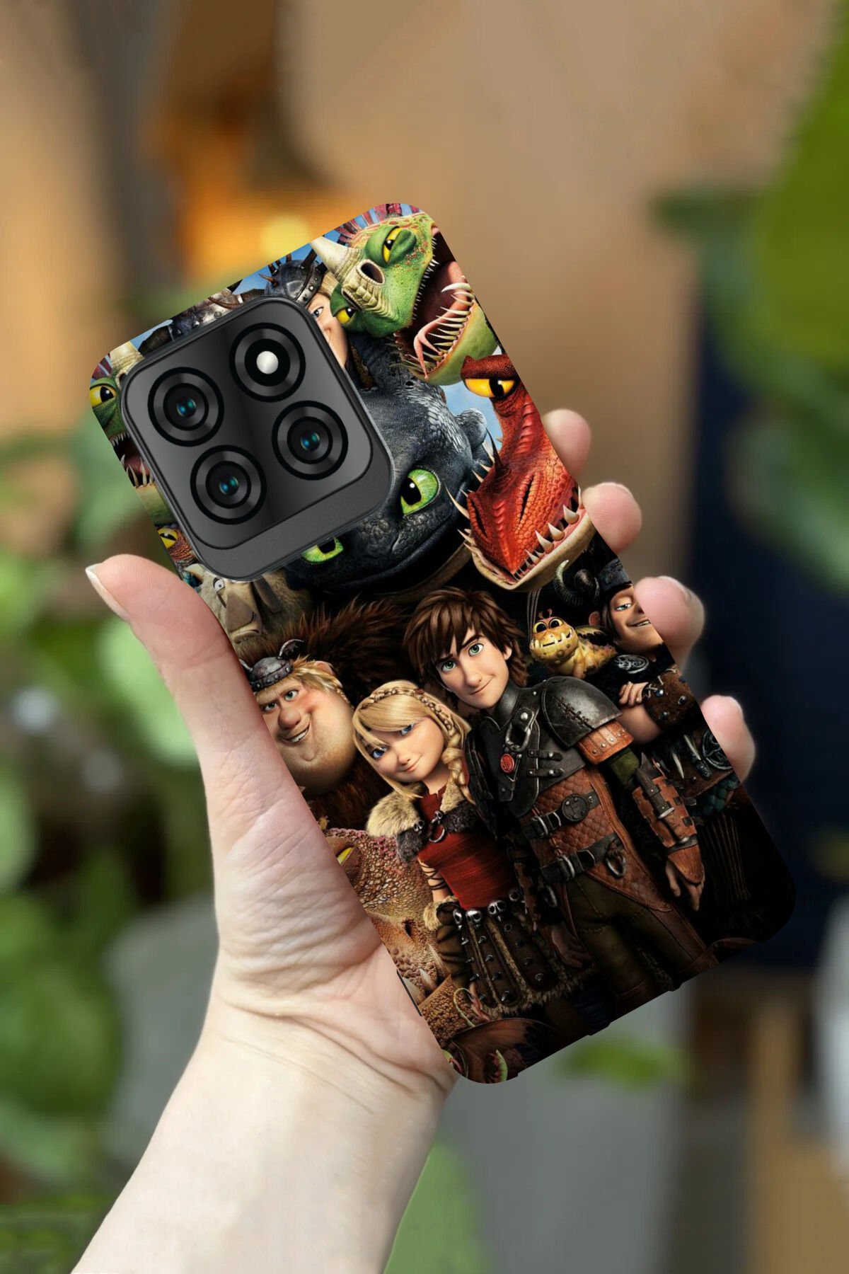 Reeder S71 Uyumlu Kamera Korumalı Dişsiz Desenli HD Baskılı Silikon Kılıf