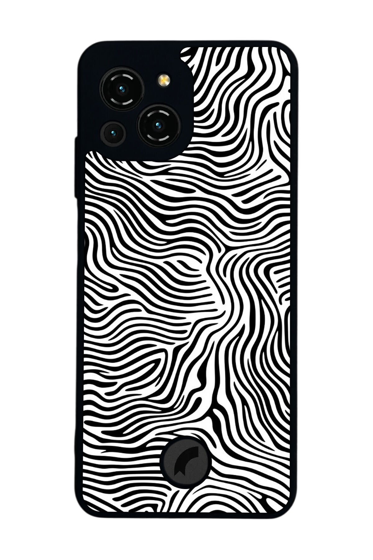 Reeder S23 Pro Max Uyumlu Çizgi Sanatı Tasarımlı Glossy Premium Kılıf