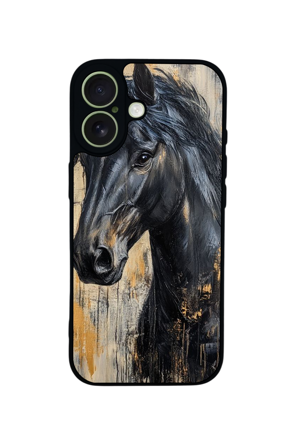iPhone 17 Uyumlu At Horse Tasarımlı Glossy Premium Kılıf