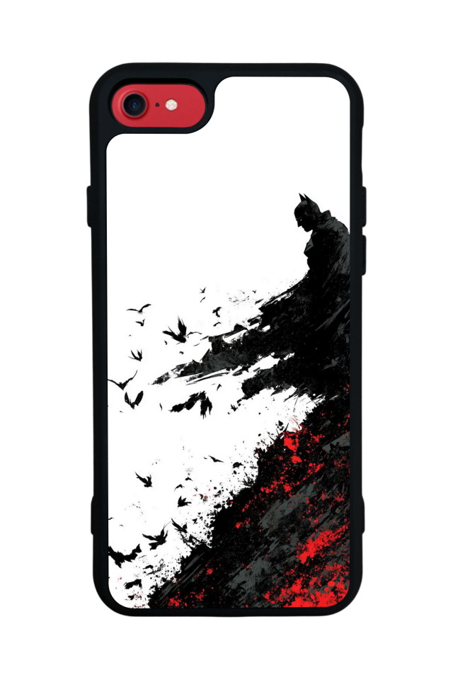 iPhone 7 Uyumlu Batman Tasarımlı Glossy Premium Kılıf