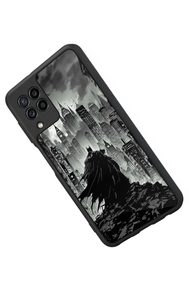 Samsung Galaxy M32 Uyumlu Batman Tasarımlı Glossy Premium Kılıf