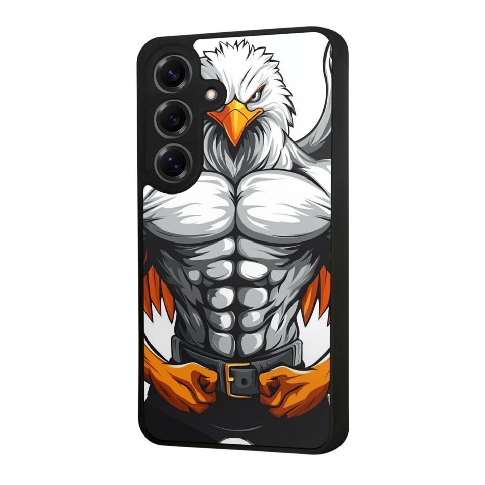 Samsung Galaxy S25 Uyumlu Besiktas Tasarımlı Glossy Premium Kılıf