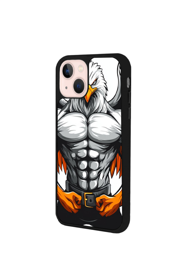iPhone 13/14 Uyumlu Besiktas Tasarımlı Glossy Premium Kılıf