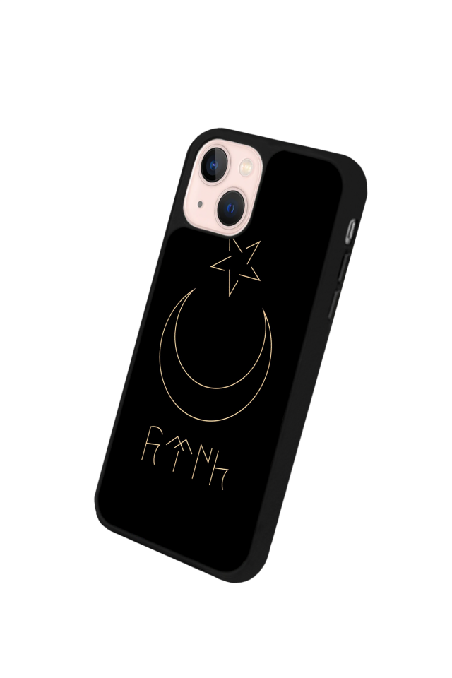 iPhone 15 Uyumlu Bozkurt Tasarımlı Glossy Premium Kılıf