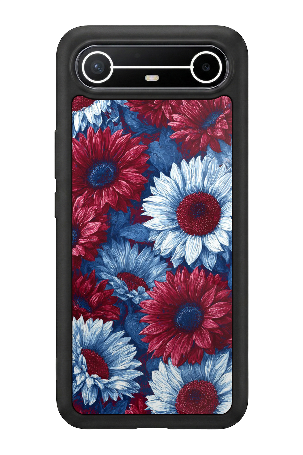 Tecno Spark Slim 5G Uyumlu Cicek Tasarımlı Glossy Premium Kılıf