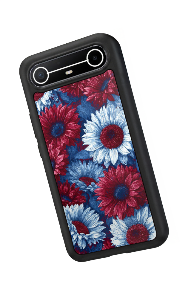 Tecno Spark Slim 5G Uyumlu Cicek Tasarımlı Glossy Premium Kılıf