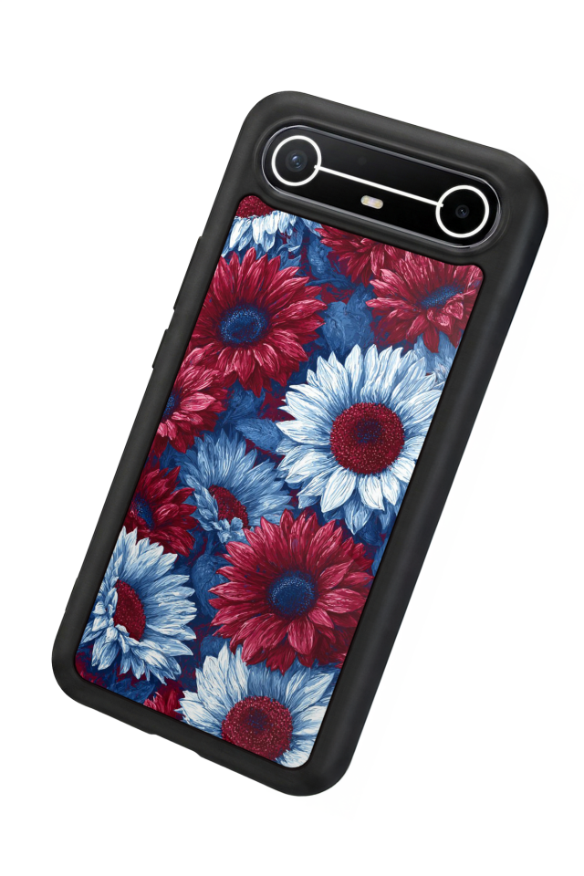 Tecno Spark Slim 5G Uyumlu Cicek Tasarımlı Glossy Premium Kılıf