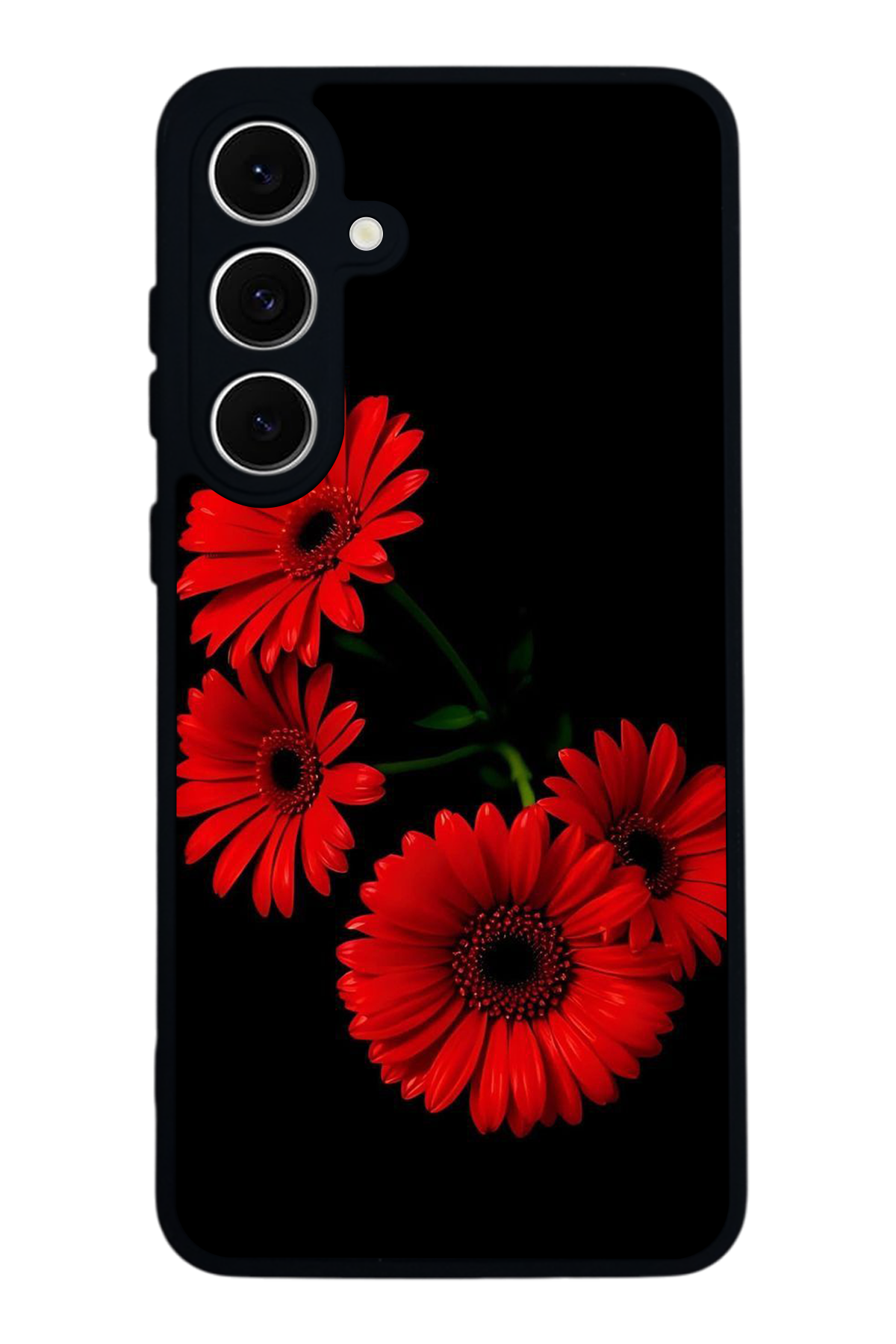Samsung Galaxy A16 Uyumlu Cicek Tasarımlı Glossy Premium Kılıf