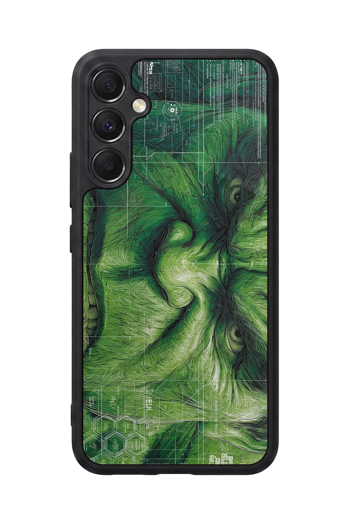 Samsung Galaxy M34 Uyumlu Hulk Tasarımlı Glossy Premium Kılıf
