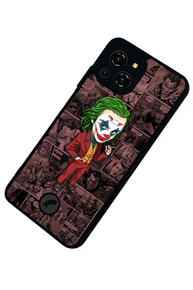 Reeder S23 Pro Max Uyumlu Joker Tasarımlı Glossy Premium Kılıf