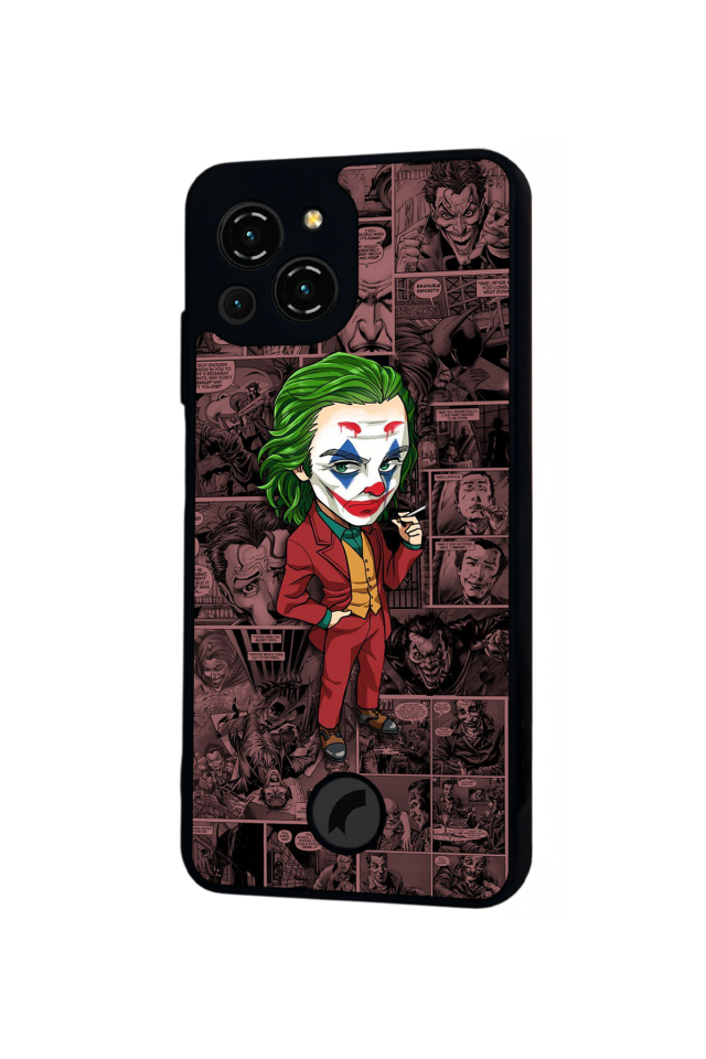 Reeder S23 Pro Max Uyumlu Joker Tasarımlı Glossy Premium Kılıf