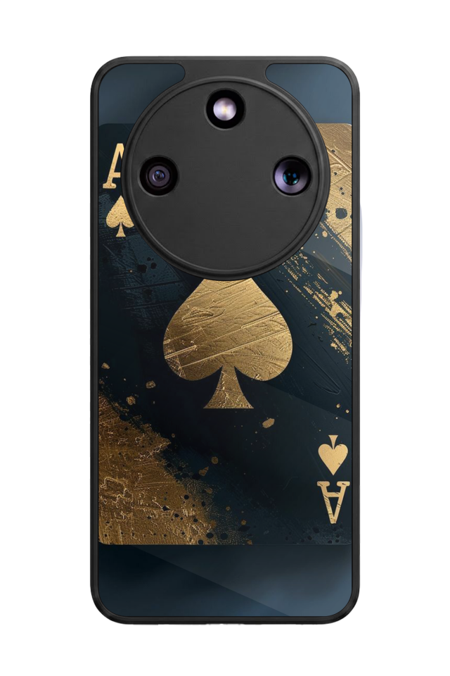 Honor Magic 8 Lite Uyumlu Kart Tasarımlı Glossy Premium Kılıf