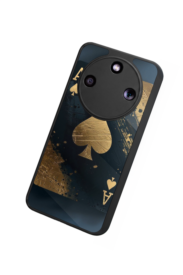 Honor Magic 8 Lite Uyumlu Kart Tasarımlı Glossy Premium Kılıf