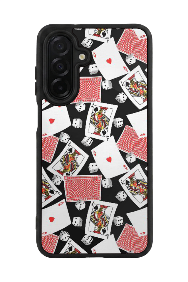 Samsung Galaxy A36 Uyumlu Kart Tasarımlı Glossy Premium Kılıf