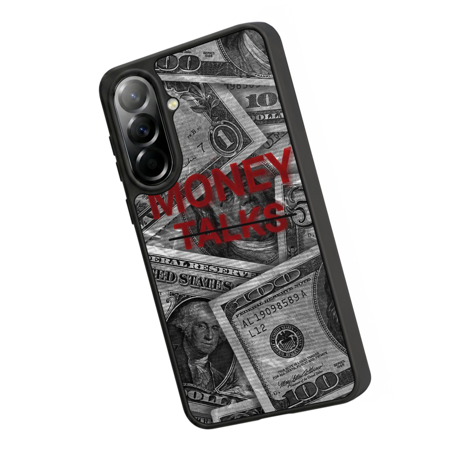 Samsung Galaxy A57 Uyumlu Money Para Tasarımlı Glossy Premium Kılıf