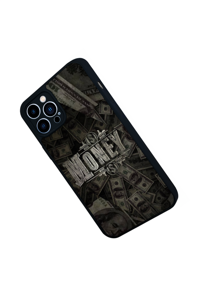 iPhone 12 Pro Max Uyumlu Money Para Tasarımlı Glossy Premium Kılıf