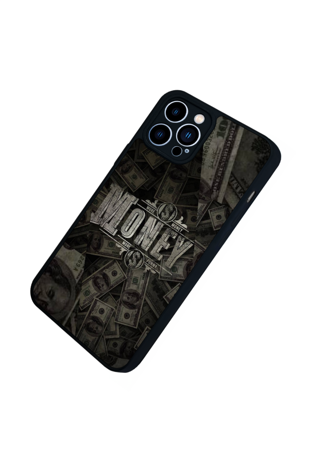 iPhone 12 Pro Max Uyumlu Money Para Tasarımlı Glossy Premium Kılıf