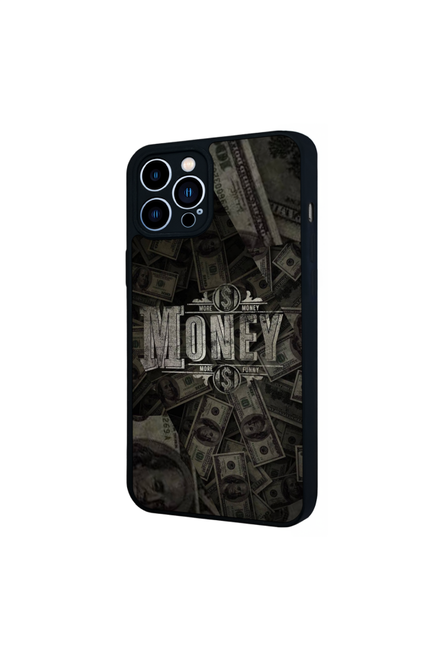 iPhone 12 Pro Max Uyumlu Money Para Tasarımlı Glossy Premium Kılıf