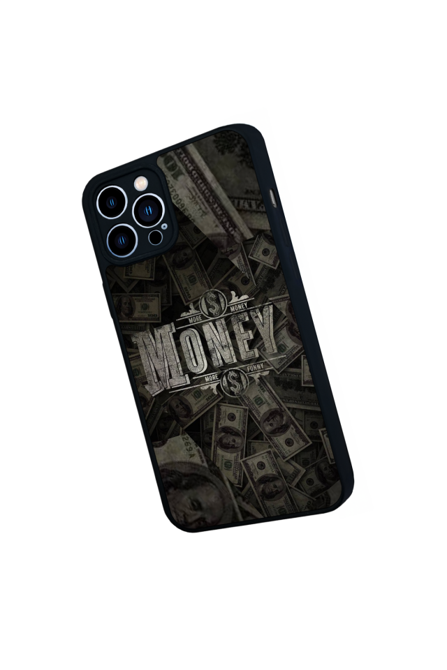 iPhone 12 Pro Max Uyumlu Money Para Tasarımlı Glossy Premium Kılıf