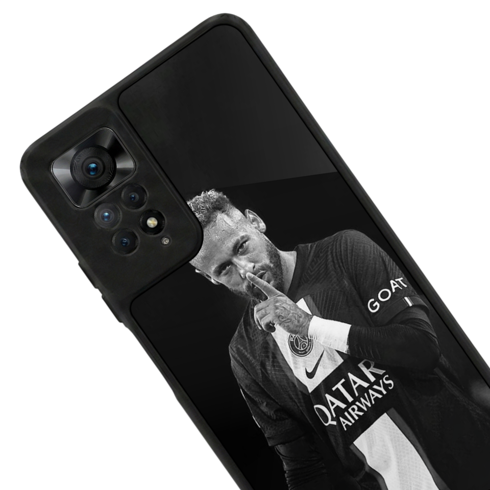 Xiaomi Redmi Note 12 Pro Uyumlu Neymar Tasarımlı Glossy Premium Kılıf