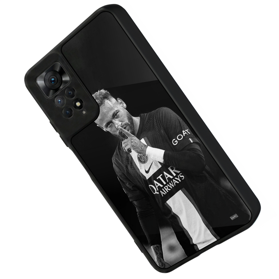 Xiaomi Redmi Note 12 Pro Uyumlu Neymar Tasarımlı Glossy Premium Kılıf