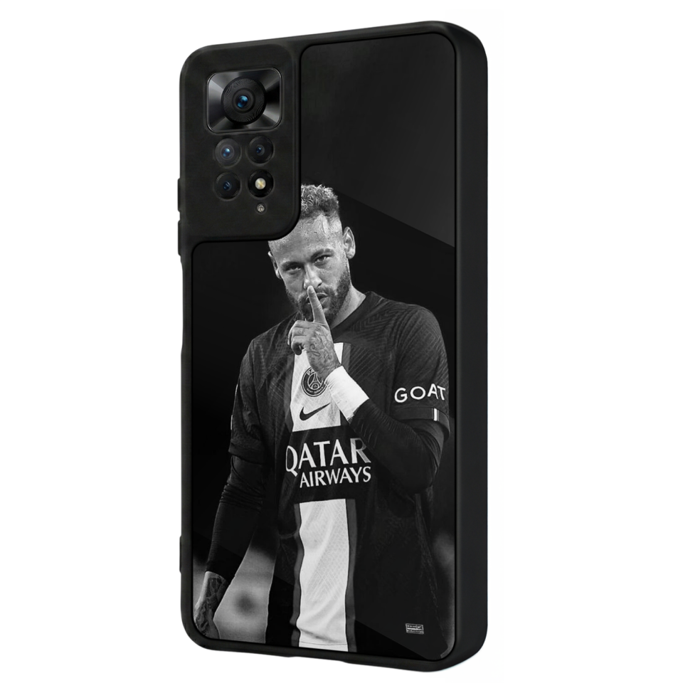 Xiaomi Redmi Note 12 Pro Uyumlu Neymar Tasarımlı Glossy Premium Kılıf
