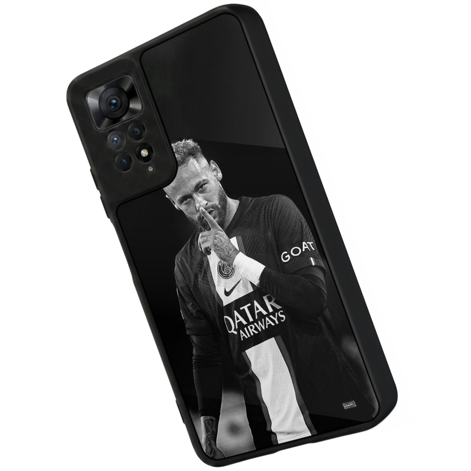 Xiaomi Redmi Note 12 Pro Uyumlu Neymar Tasarımlı Glossy Premium Kılıf