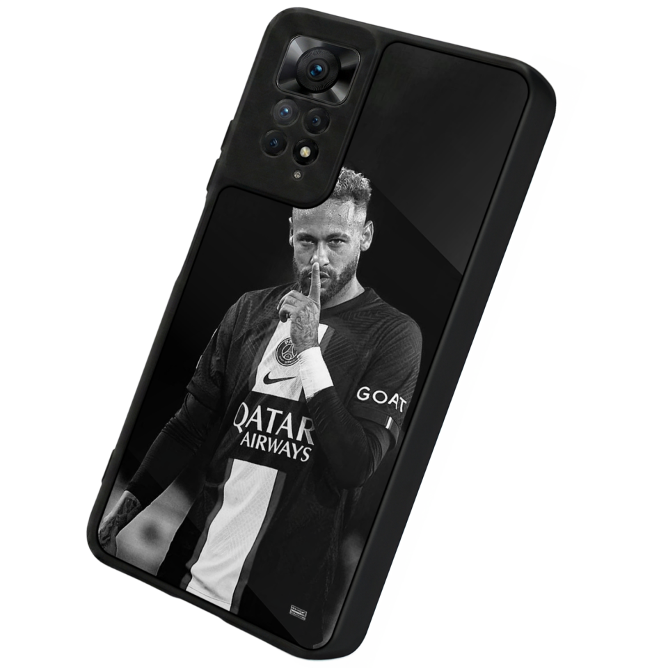 Xiaomi Redmi Note 12 Pro Uyumlu Neymar Tasarımlı Glossy Premium Kılıf