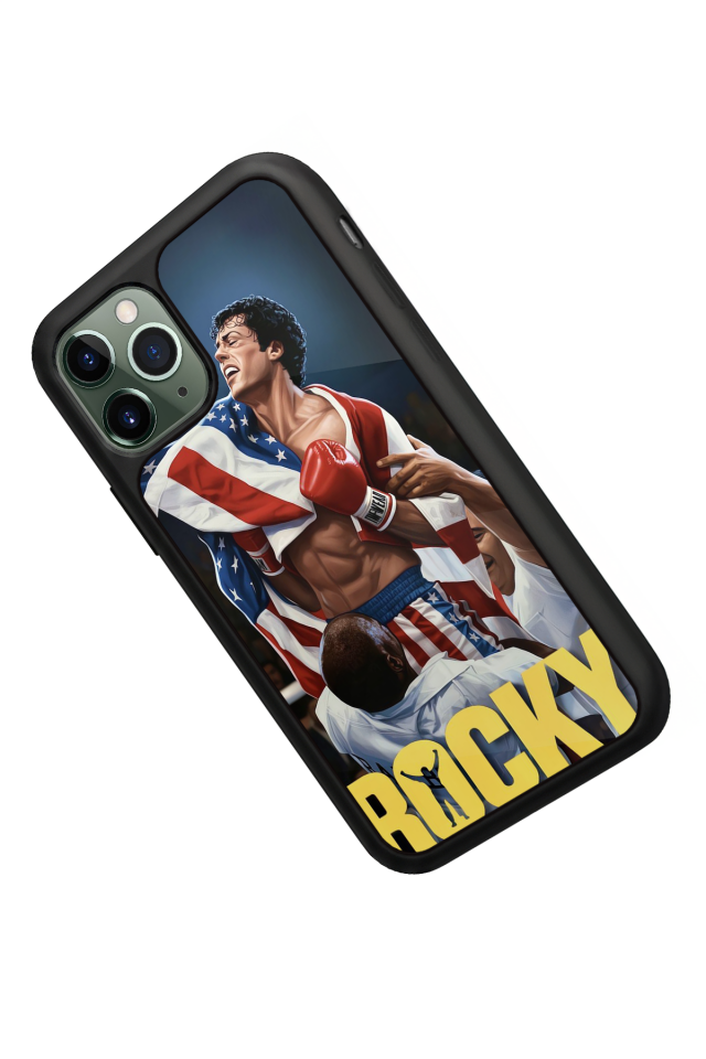 iPhone 11 Pro Max Uyumlu Rocky Tasarımlı Glossy Premium Kılıf