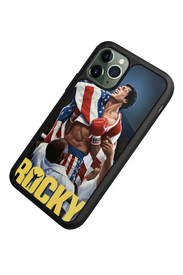 iPhone 11 Pro Max Uyumlu Rocky Tasarımlı Glossy Premium Kılıf