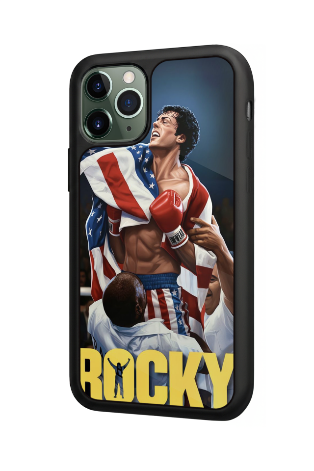 iPhone 11 Pro Max Uyumlu Rocky Tasarımlı Glossy Premium Kılıf