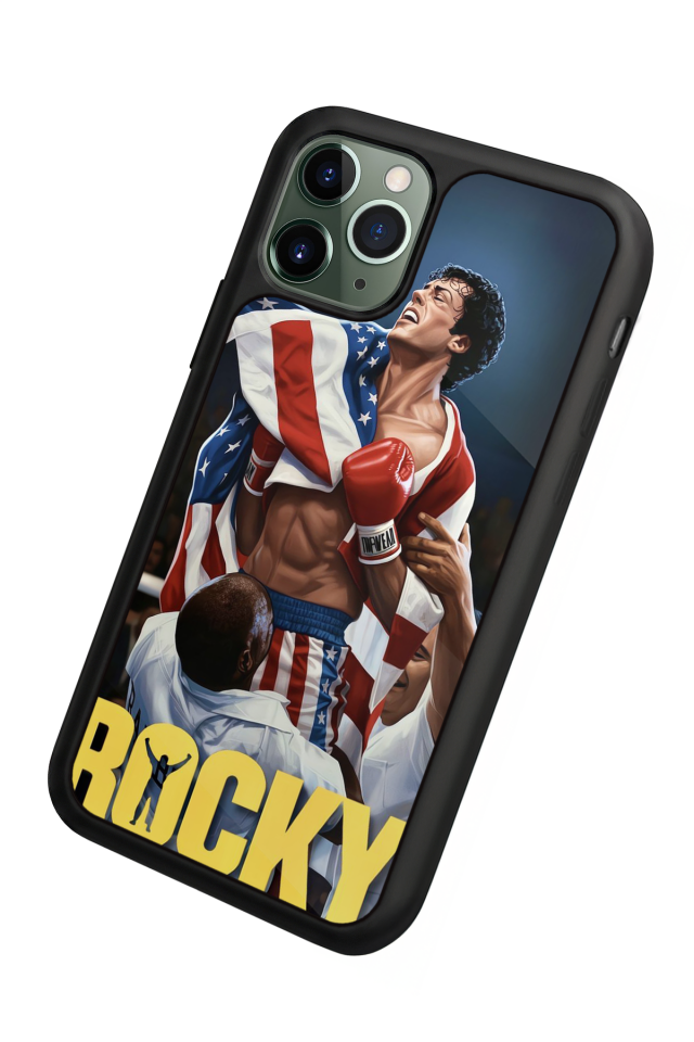 iPhone 11 Pro Max Uyumlu Rocky Tasarımlı Glossy Premium Kılıf