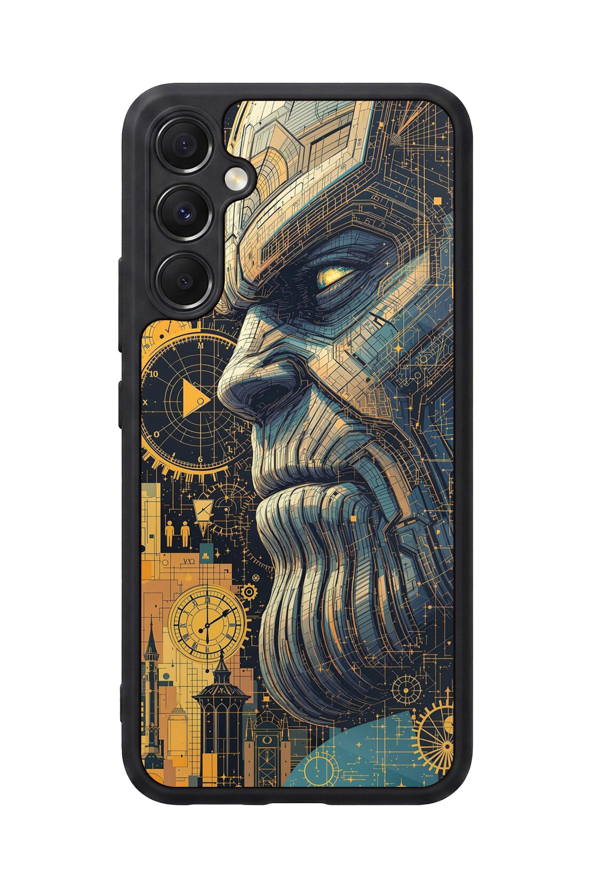 Samsung Galaxy A34 Uyumlu Thanos Tasarımlı Glossy Premium Kılıf